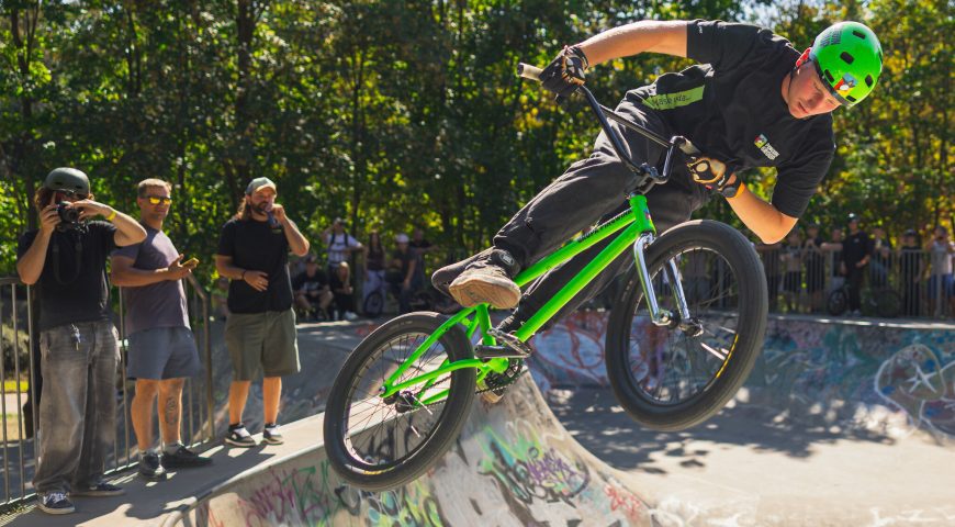 Puchar Polski BMX Freestyle w Gorzowie Wielkopolskim.